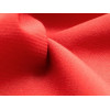 Tissu Polycoton Vulcano ultrawash rouge