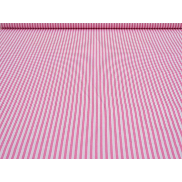Principalement Manor en coton à rayures rose tissu Marcus Tissus Par FQ 110 Cm Large 