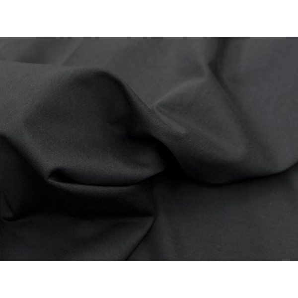 Tissu Jersey de coton noir