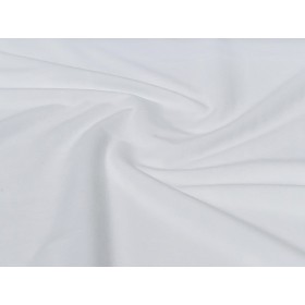 Tissu aspect daim blanc