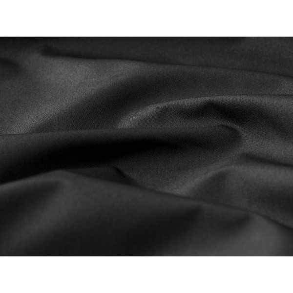 Tissu imperméable souple noir