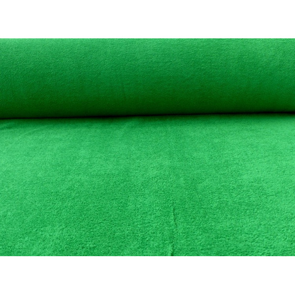 Tissu Éponge Vert