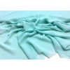 Tissu Mousseline vert d'eau turquoise