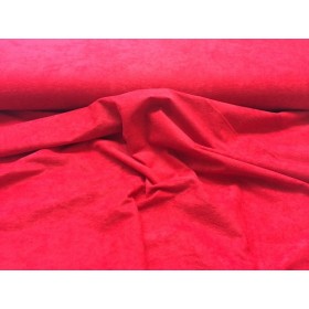 Tissus aspect Daim rouge