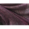 Tissu Fiesta Noir, Argent et Fushia