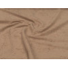 Tissu Aspect Daim Marron Glacé