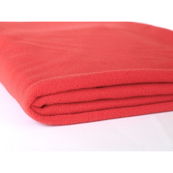 Tissu Polaire Rouge de qualité