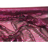 Tissu Paillettes Fuchsia sur fond noir