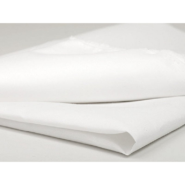 Tissu Poly Coton Blanc EN 180