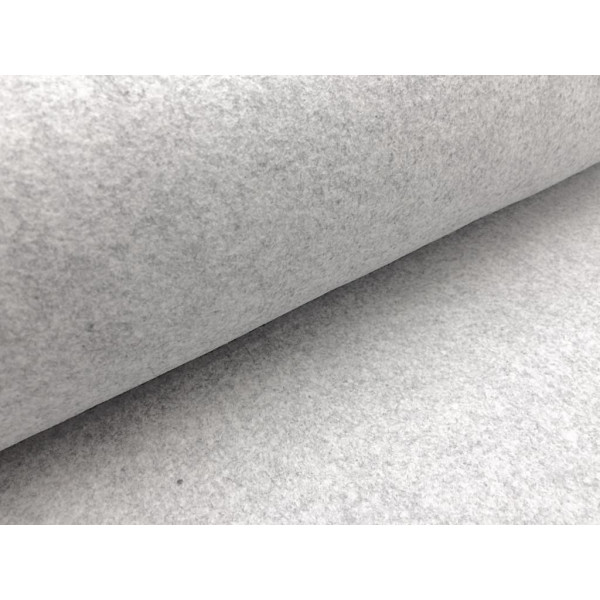 Tissu Feutrine Gris Chiné (3 mm)