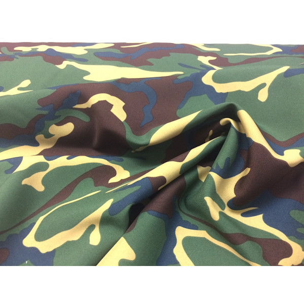 Tissu Burlington Camouflage