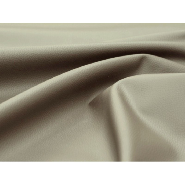 Tissu Simili Cuir Taupe