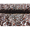 Tissu Floqué peau de Girafe