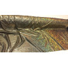 Tissu Lycra Scintillant ecailles Or