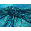 Tissu Stretch Ecailles Turquoise