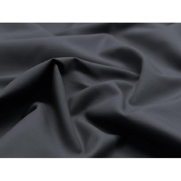 Tissu Polycoton Vulcano ultrawash Noir