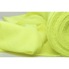 Tissu Burlington jaune fluo