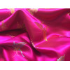 Tissu Asie Fushia papillon