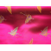 Tissu Asie Fushia papillon