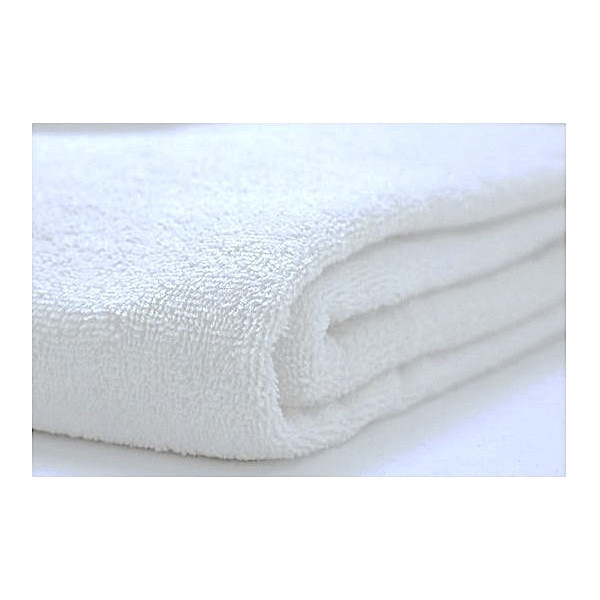 Tissu Eponge blanc