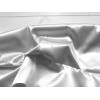 Tissu Soyeux Argent