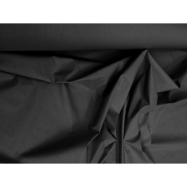 Tissu Toile à drap coton Noir en 280 cm