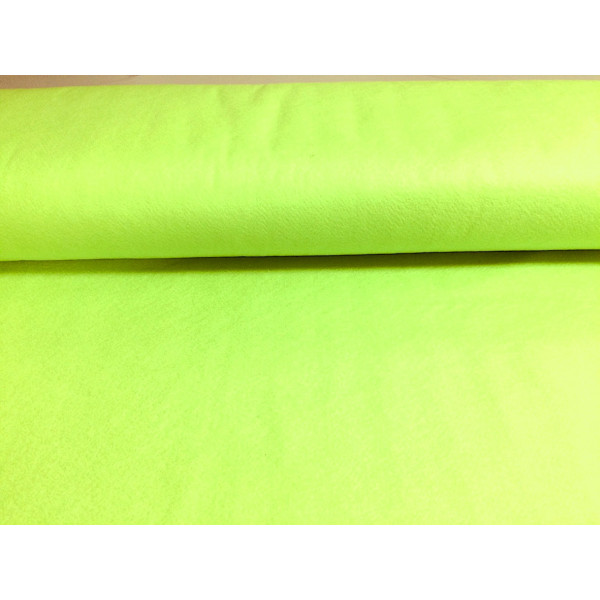 Tissu Feutrine Vert Fluo