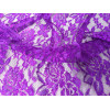 Tissu Dentelle Violette