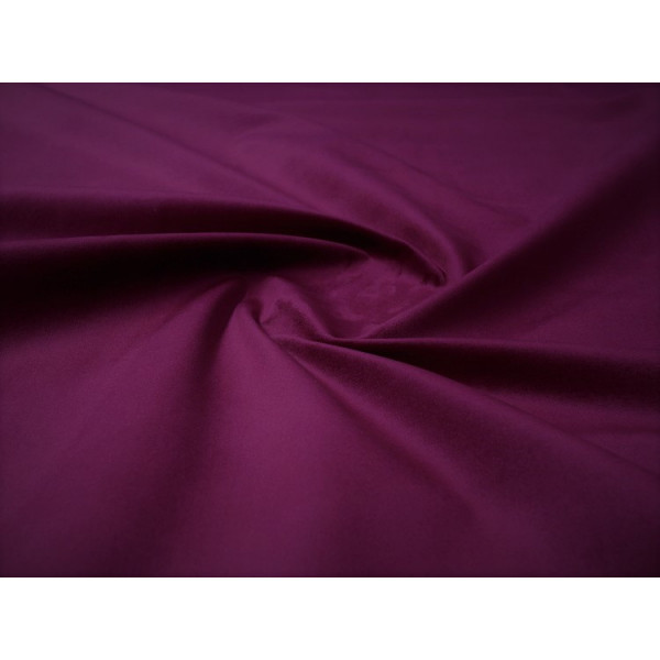 Tissu Velours bordeaux spécial siège