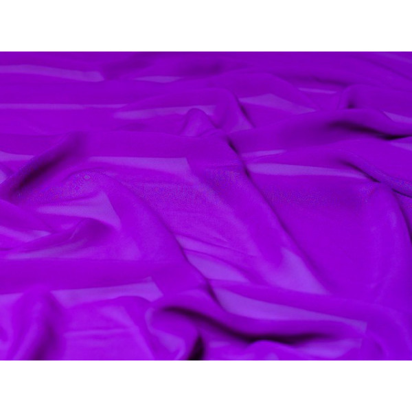 Tissu Mousseline Violet