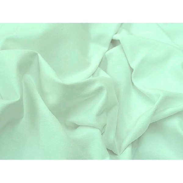 Tissu Jersey de coton Vert d'eau