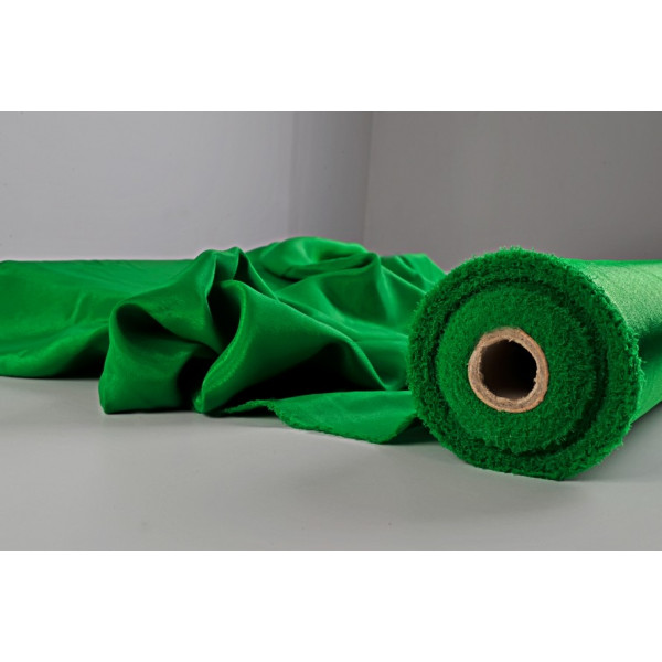 Tissu Satin Vert