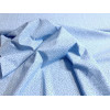 Tissu coton Ciel petits poix Bleu