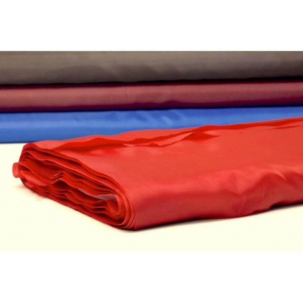 Tissu Doublure Acetate Rouge