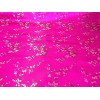 Tissu Asie Fushia petites fleurs
