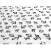 Jersey de coton imprimé Chevaux