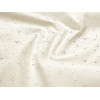 Tissu Broderie Anglaise Ivoire