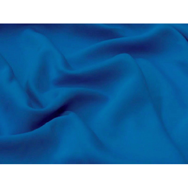 Tissu occultant ignifugé acoustique bleu gitane