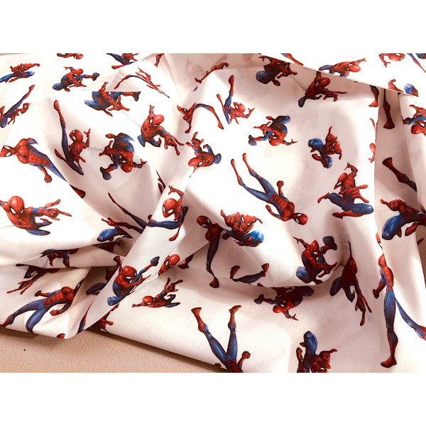 Tissu Coton MARVEL Spider Man