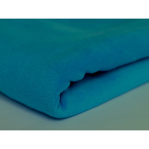 Tissu Polaire Turquoise de qualité