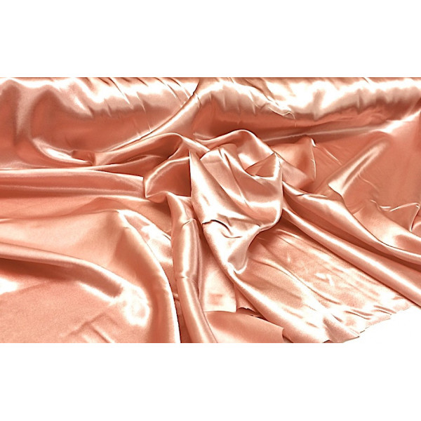 Tissu Satin de qualité Rose Ancien