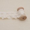 Galon Broderie Anglaise Avec Passant - Écru