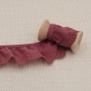 Galon Broderie Anglaise Vague - Vieux Rose