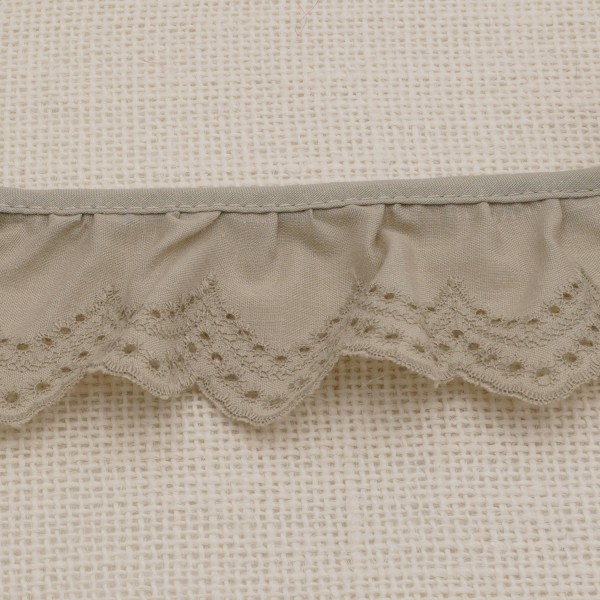 Galon Broderie Anglaise - Lin