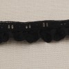 Galon Broderie Anglaise Avec Passant - Noir