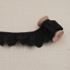 Galon Broderie Anglaise Vague - Noir