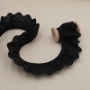 Galon Broderie Anglaise Vague - Noir