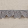 Galon Broderie Anglaise - Gris Clair