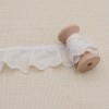 Galon Broderie Anglaise Vague - Blanc