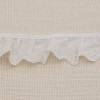 Galon Broderie Anglaise Vague - Blanc